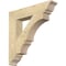 Ekena Millwork Balboa Traditional Rough Sawn Bracket, Douglas Fir, 4"W x 22"D x 22"H BKT04X22X22BOA01RDF - alternate 1